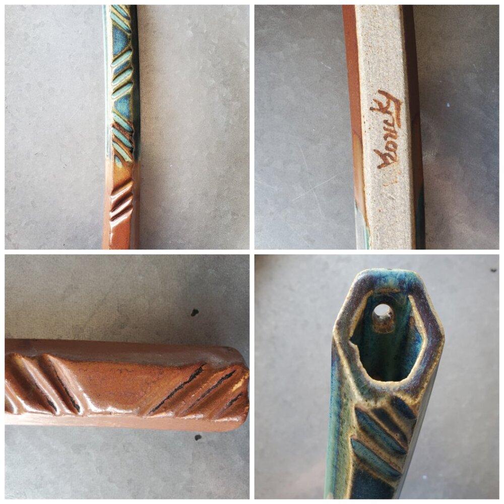 Handcrafted Ceramic Wall Vase